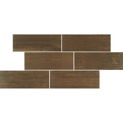 Emblem in Brown 7x20