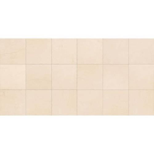 Limestone in Adour Creme - 12x12 Polished Tile