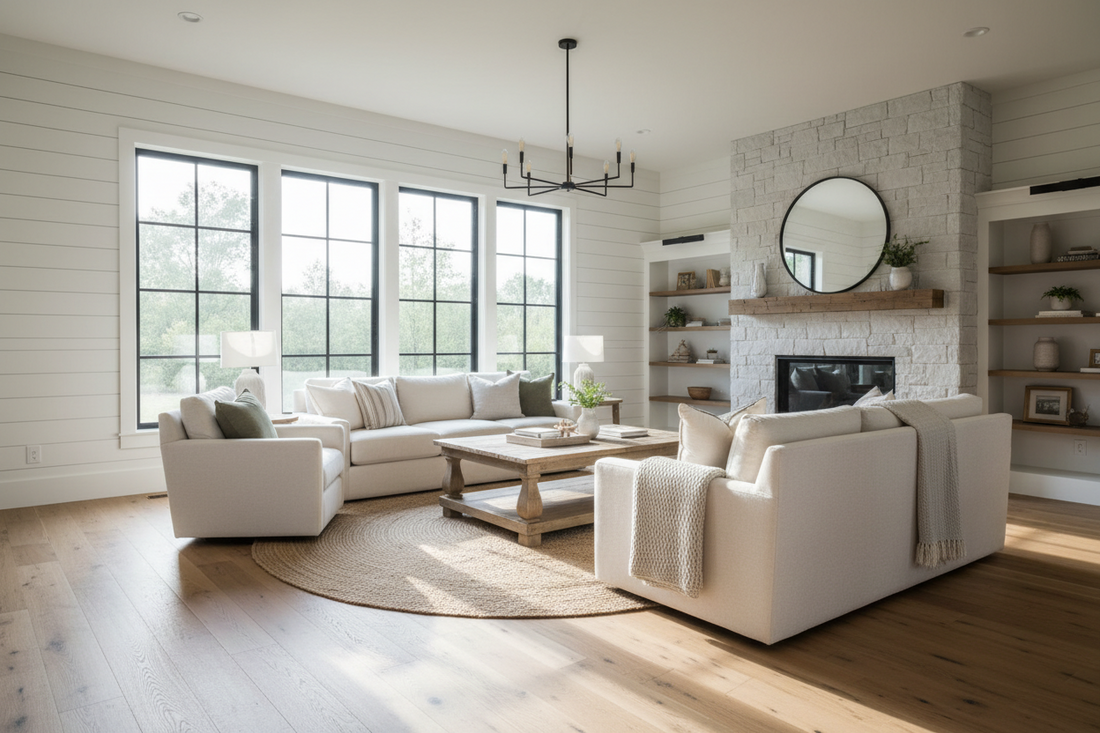 Modern Farmhouse Flooring Options & Material Types