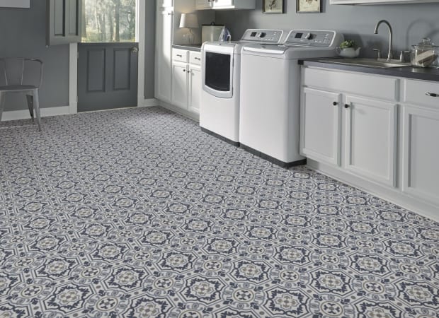 Platinum - Tapestry in Denim Vinyl Sheet Goods