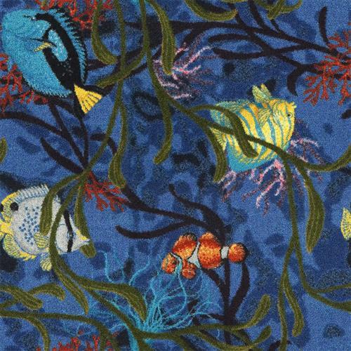 Under the Sea - 32 in Multi Carpet