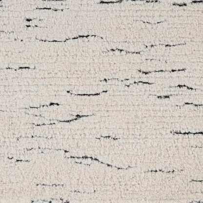 Casablanca Texture in Ivory/Ebony Carpet