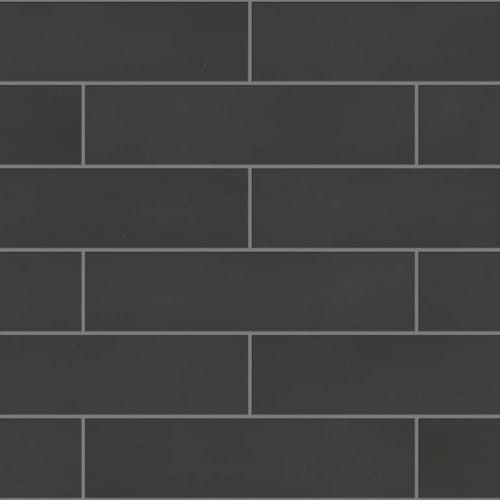 GRANDEUR 4X16 MATTE in Carbon Tile