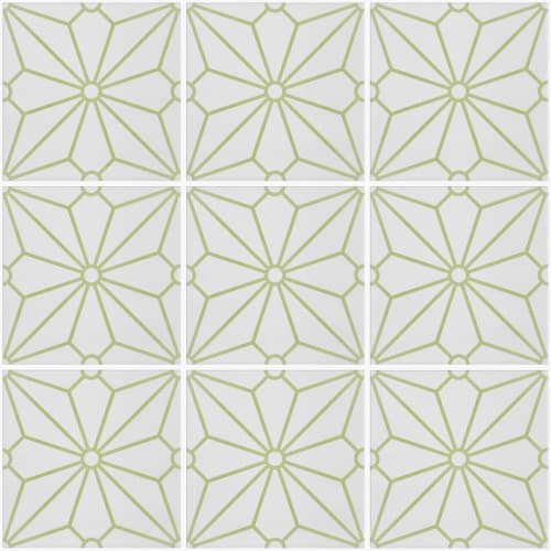 COSMOS 8X8 in Peridot Tile