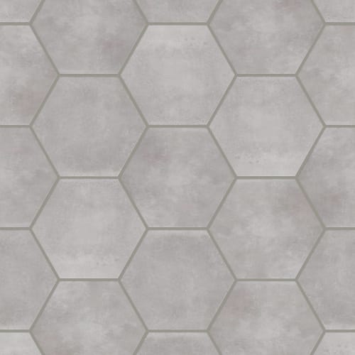 HALFTONE ESAGONA GLOSS in Grey Vetiver Tile