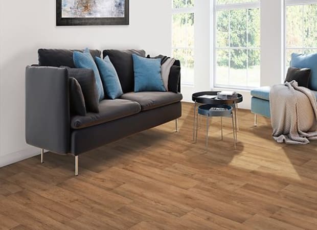 Genial Crest in Threshold Taupe Vinyl Sheet Goods