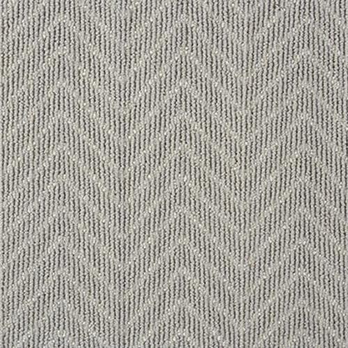 Lustrous Chevron in Chvr Alloy Carpet