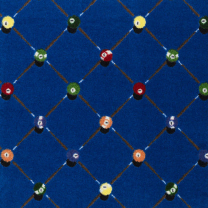 Billiards - 26 in Blue Carpet