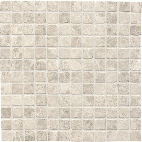 Limestone Collection in Arctic Gray 1x1 Straight Joint Natural Stone