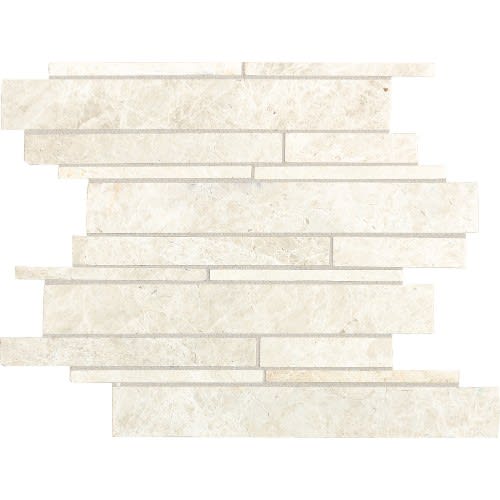 Marble Collection in White Cliffs Random Linear Natural Stone