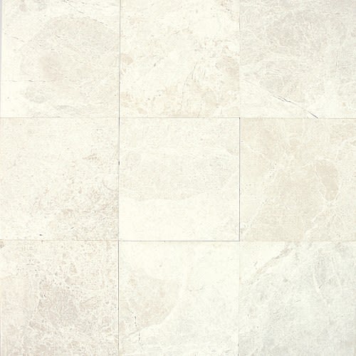 Marble Collection in White Cliffs 18x18 Polished Natural Stone