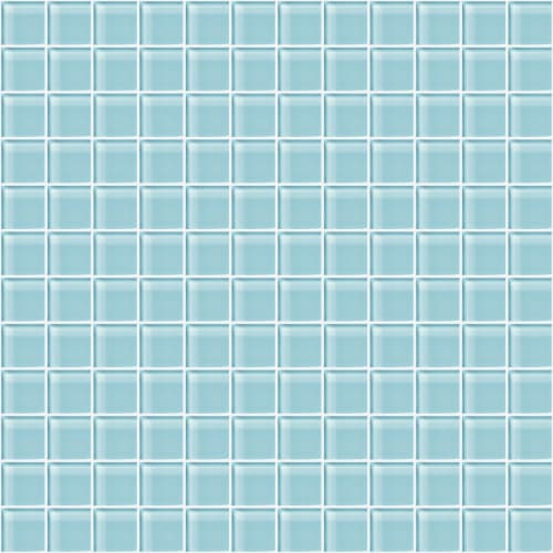 Glass Blox in Clear Sky 1"x1"