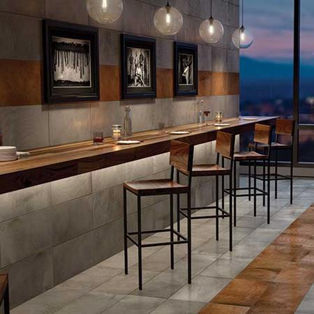 Ironcraft in Charcoal Grey 2x2 Tile
