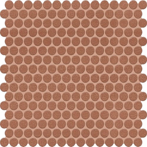 Inyo in Ember Penny Rounds Tile
