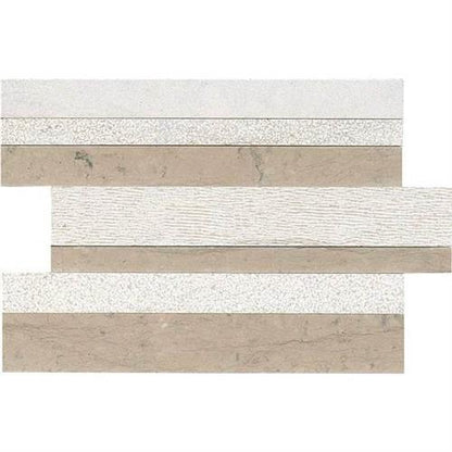 Ascend in Gray Virtue Random Modern Stack Mosaic