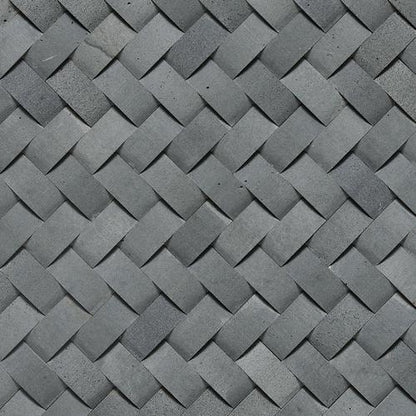 Stone a' la Mod&trade; in Basketweave Honed Urban Bluestone