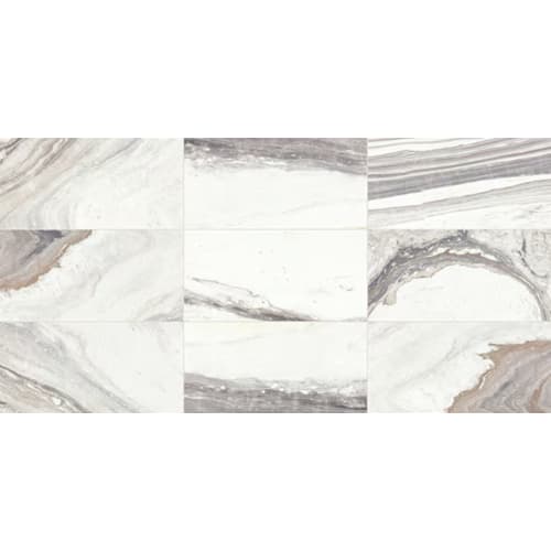 Eclessia Marble in Volakas Rectangle Polished Natural Stone