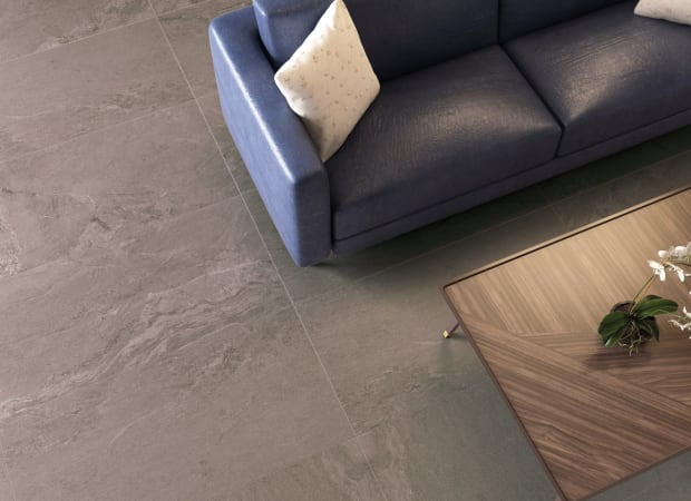 Owen Stone in Slipper 12"x24" Leather Tile