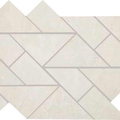 Portugal in Velho White Mosaic 1"x2"