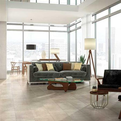 Reminiscent in Aged Beige 2x2 Tile