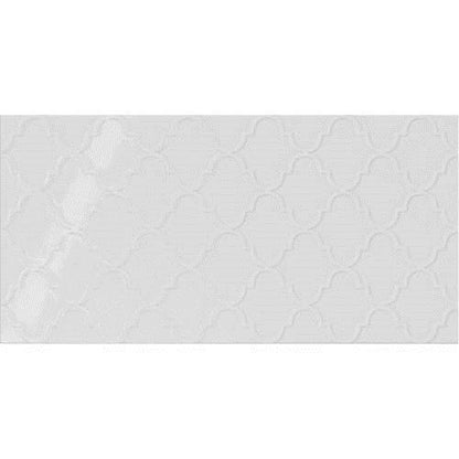 Showscape in Stylish White Arabesque 12x24
