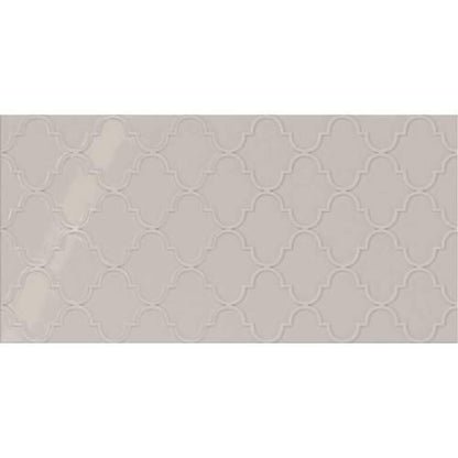Showscape in Soft Gray Arabesque 12x24