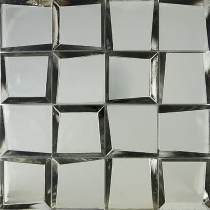 Sideview Glass in Tungsten 3"x3" Polished