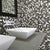 Uptown Glass in Metro Gray Glass Tile