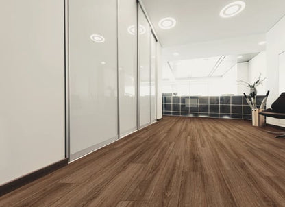 Coretec Pro Plus Enhanced Planks in Rocca Oak Luxury Vinyl