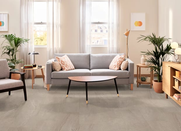 Pylon SPC in Beige Slate Luxury Vinyl