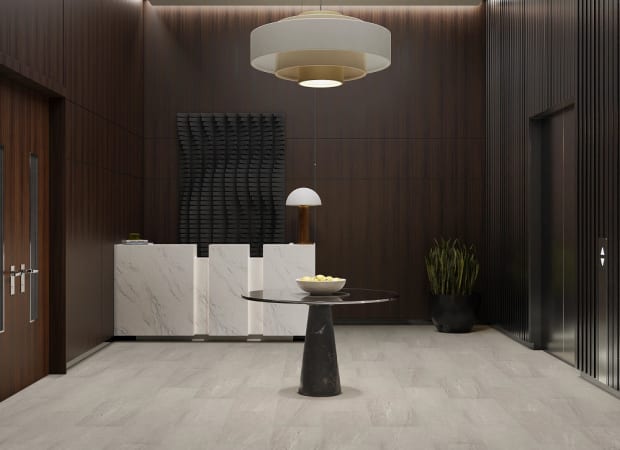 Pylon Glue Dn in Gray Slate Luxury Vinyl