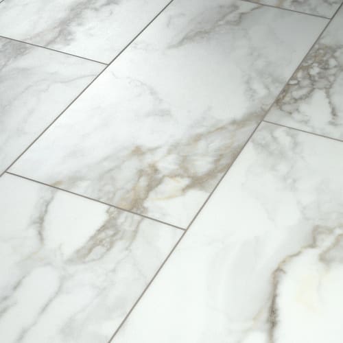 Uplifting Tile in Calacatta