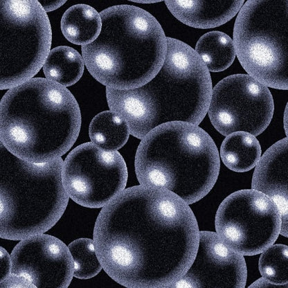 Bubbles - 32 in Silver Carpet