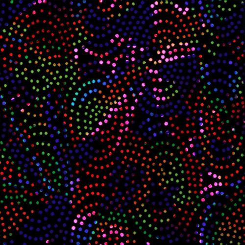 Dancing Lights Fluorescent - 18 in Fluorescent Carpet