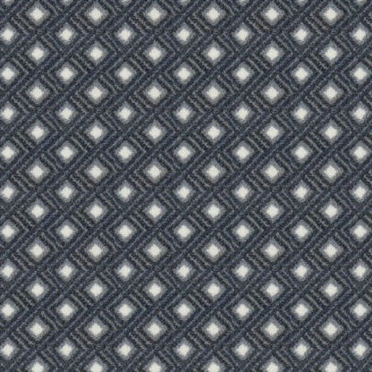 Diamond Lattice - 26 in Smoke Carpet