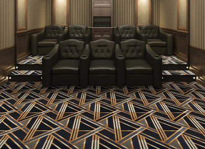 Moderne - 26 in Smoke Carpet