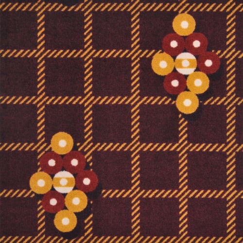 Nine Ball - 32 in Burgundy Carpet
