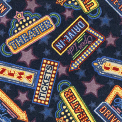 Theater District - 26 in Navy Carpet