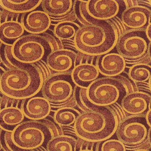 Wound Up - 26 in Burgundy Carpet